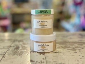 Coconut Sea Salt Scrub 4 Oz - Product Image