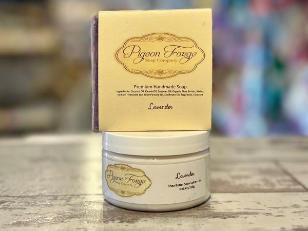 Lavender Soap and Lotion Set