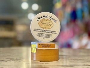 Pumpkin Spice Sea Salt Scrub 4 Oz - Product Image