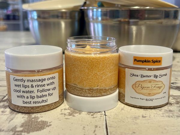 Pumpkin Spice Shea Butter Lip Scrub 2 Oz