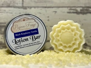 Black Raspberry Vanilla Lotion Bar 5 Oz - Product Image