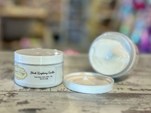 Black Raspberry Vanilla Shea Butter Satin Lotion 4 Oz - Product Image