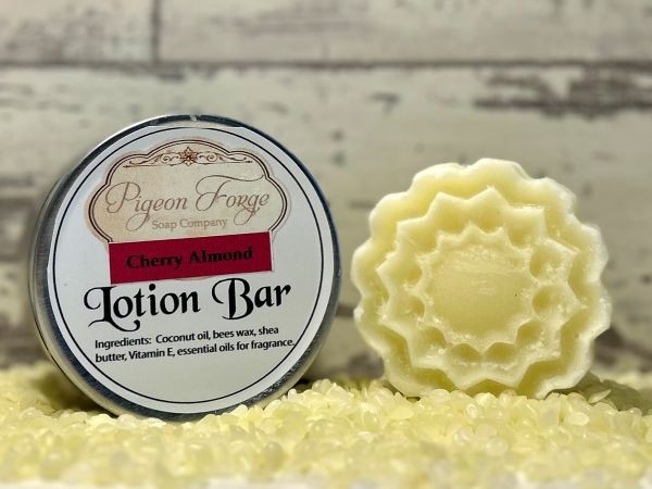 Cherry Almond Lotion Bar 5 Oz - Product Image