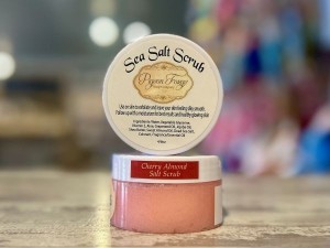 Cherry Almond Sea Salt Scrub 4 Oz - Product Image