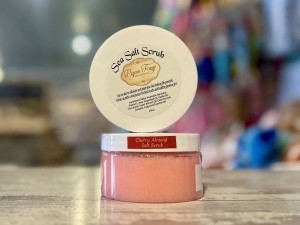 Cherry Almond Sea Salt Scrub 8 Oz - Product Image