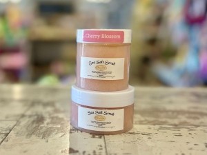 Cherry Blossom Sea Salt Scrub 4 Oz - Product Image