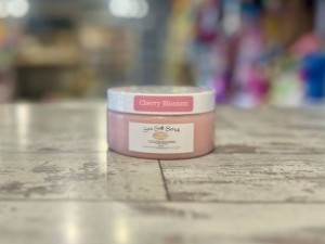 Cherry Blossom Sea Salt Scrub 8 Oz - Product Image