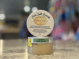 Coconut Sea Salt Scrub 4 Oz - Product Image