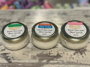Dead Sea Salt Face Scrub 8 Oz - Product Image