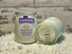 Lavender Massage Oil Candle - Product Image