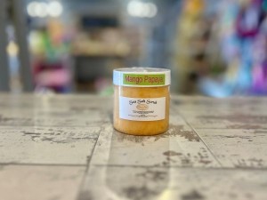 Mango Papaya Sea Salt Scrub 4 Oz - Product Image