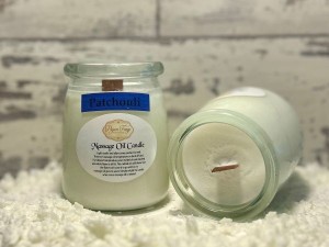 Patchouli Massage Oil Candle - Product Image