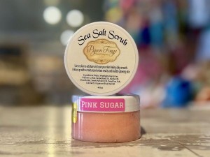 Pink Sugar Sea Salt Scrub 4 Oz - Product Image