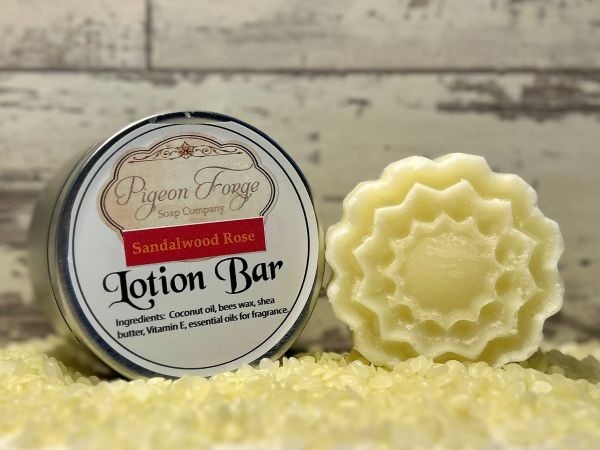 Sandalwood Rose Lotion Bar 5 Oz - Product Image