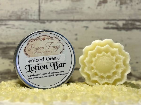 Spiced Orange Lotion Bar 5 Oz - Product Image