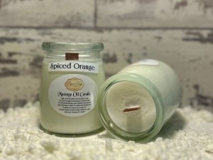 Spiced Orange Massage Oil Candle - Product Image
