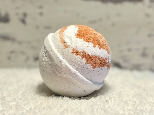 Tangerine Fizzy Bath Bomb 4.5 Oz - Product Image