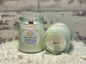 Vanilla Massage Oil Candle - Product Image