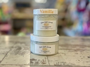 Vanilla Sea Salt Scrub 4 Oz - Product Image