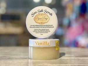 Vanilla Sea Salt Scrub 4 Oz - Product Image