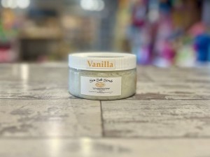 Vanilla Sea Salt Scrub 8 Oz - Product Image