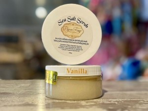 Vanilla Sea Salt Scrub 8 Oz - Product Image